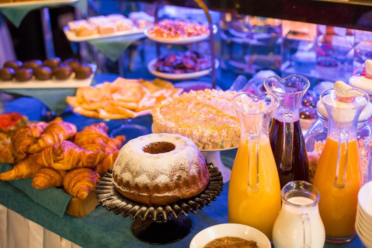 River Side Hotel Tbilisi Exterior photo A selection of breakfast items