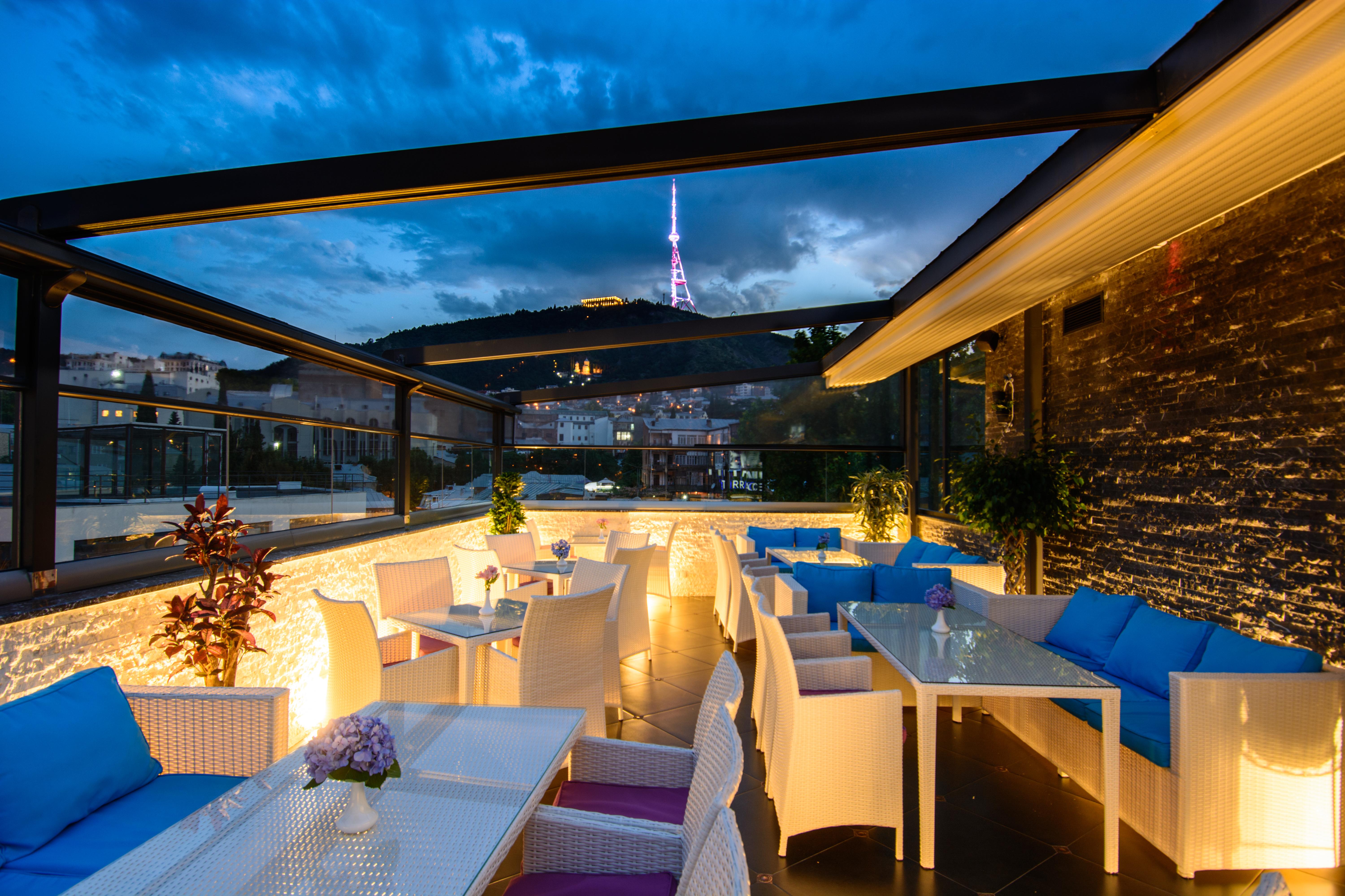 River Side Hotel Tbilisi Exterior photo The Sky Bar